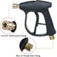 thumbnail image 3 of Pistola de lavado de alta presión 3000 PSI Max LingWen Pistola corta con conector rápido de 1/4 pulgadas M22-14, 3 of 5