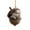 Rabbit, variant on Cute Christmas Forest Animal Acorn Ornaments, 2D Flat Cozy New Pinecone Animal Decoration, Acrylic Hanging Ornament for Home Decor.( 5Pcs)