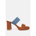 thumbnail image 2 of Eddlia Slip On Platform Sandals In Tan, 2 of 7