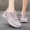thumbnail image 2 of Fsqjgq Chaussures de Course en Maille pour Femmes Tennis Espadrilles de Marche Mode Chaussure Respirante avec Semelle Souple Espadrilles à Semelle Compensée, 2 of 7