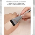 thumbnail image 4 of Flat Foundation Brush, Flat Liquid Foundation Brush Ultra Thin 4pcs Easy Application  for Face  for Daily Use, 4 of 7