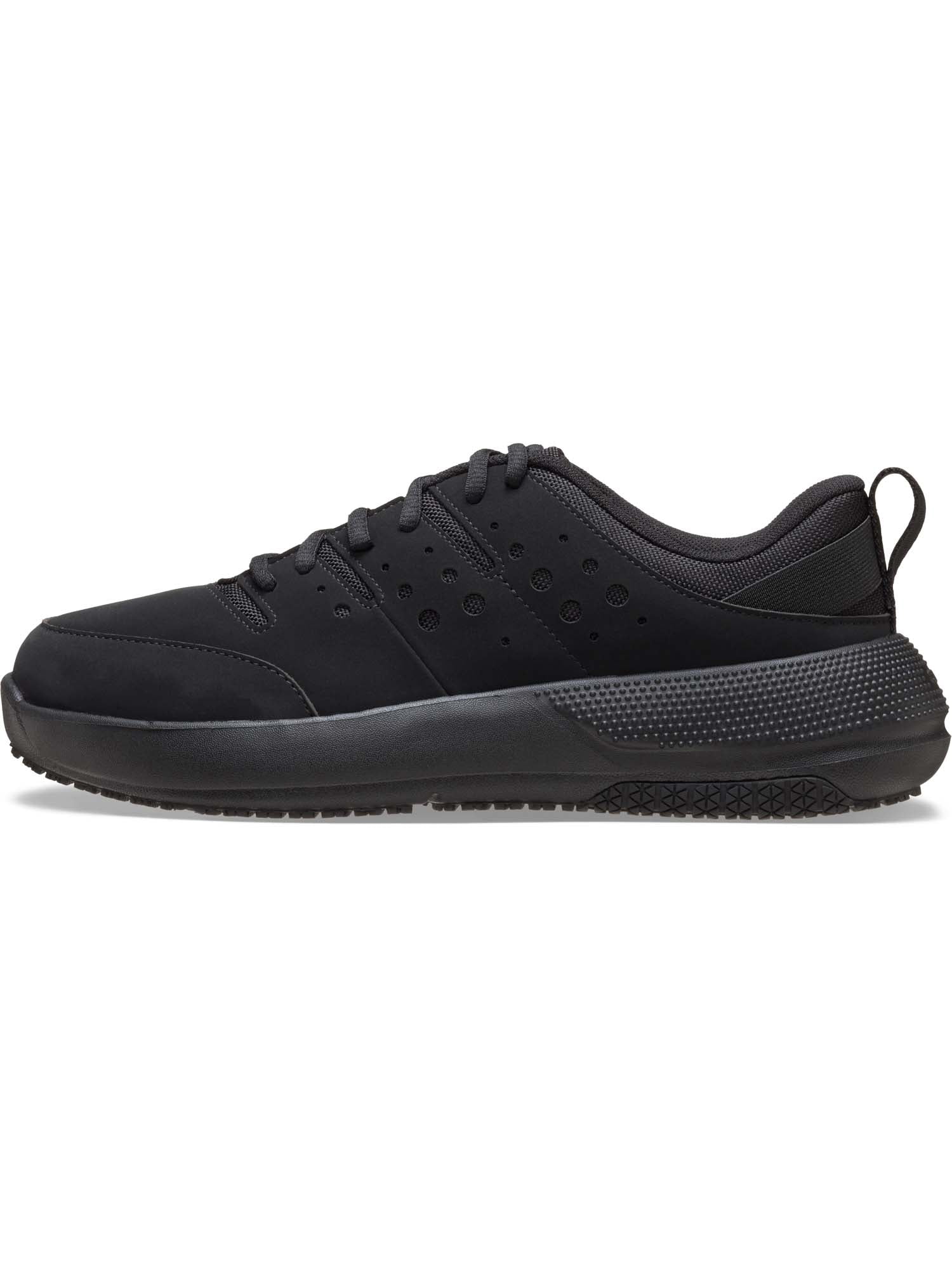 Crocs at Work Women's On The Clock Slip Resistant Work Sneaker - Wide Available