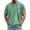 Green, variant on Yuanlook Men's Everyday Vintage Henley Shirt, Ultra-Soft Washed Fabric with Mandarin Collar & Pocket, S-XXL
