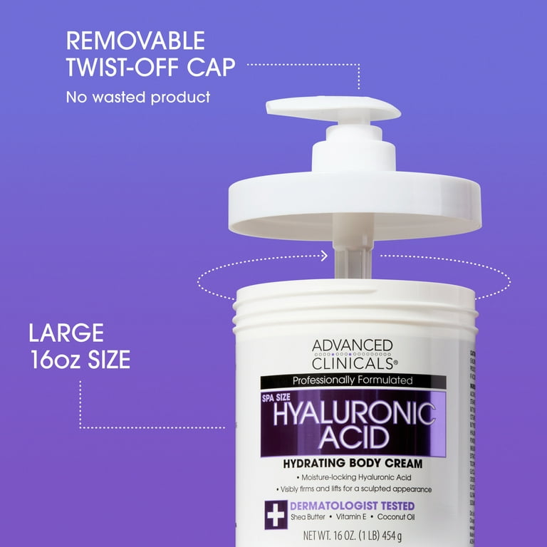 ADVANCED CLINICALS Retinol and Hyaluronic Acid Cream Set, Anti