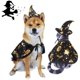 thumbnail image 4 of De Capa De Mago Para Mascotas De Halloween, Disfraz De Halloween Para Perro, Disfraz De Gato, Sombrero Para Mascotas, Capa, Accesorios Para Fiestas De Vacaciones 1 Juego Minnieouse HA044929-02, 4 of 6