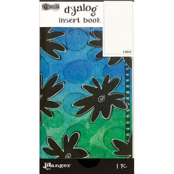 Dyan Reaveley's Dylusions Dyalog Insert Book 4.375"X8.25"-Ruled #2