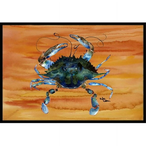 Carolines Treasures  36 x 24 in. Crab Indoor Or Outdoor Doormat