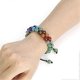 thumbnail image 2 of Pulsera de cuentas de chakras, pulsera de cristal curativa de los 7 chakras, pulsera de cuentas de piedra de yoga, pulsera de meditación, relajación y ansiedad., 2 of 5