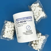 Weldental Chewtab Toothpaste Tablets Refill, Peppermint 180 Count