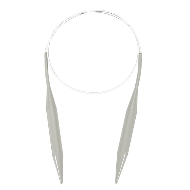 Aguja de tejer circular de aluminio Uxcell Talla US 32 pulgadas (80cm) Talla US 17 (12mm)