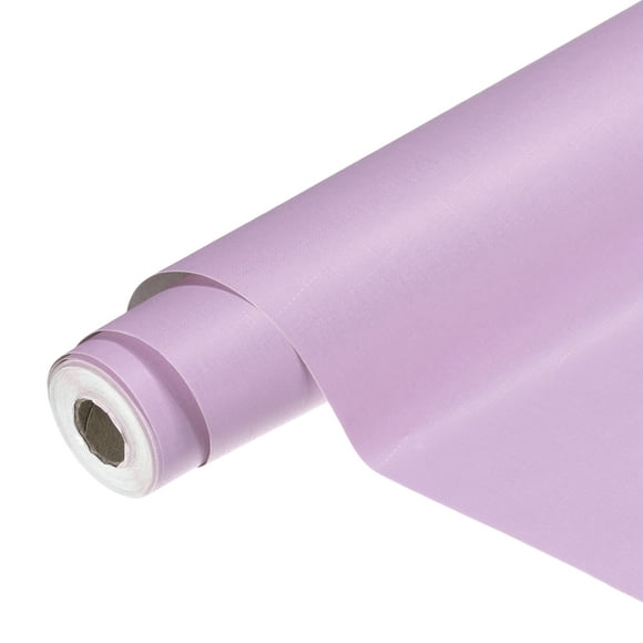Uxcell Peel and Stick Wallpaper 22" x 394" Waterproof Cloth Contact Paper Purple