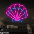 thumbnail image 2 of Glowneon Seashell Neon Sign, Seashell Led Sign, Seashell Ocean Gifts, 2 of 5