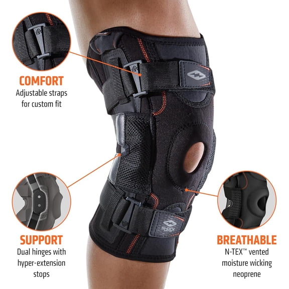 Knee Brace - Black, 3X-Large