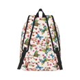 thumbnail image 3 of Daiia Floral With Butterflies Vintage Canvas Backpack for Men and Women ,Hiking Backpack,Travel Laptop Bag for School,Large Capacity Backpack, 3 of 8