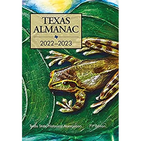Pre-Owned Texas Almanac 2022-2023 (Hardcover) 9781625110664