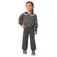 thumbnail image 5 of Modern Moments by Gerber Toddler Girl Collar Sweater and Pant Set, 2-Piece, Sizes 12 Months - 5T, 5 of 19