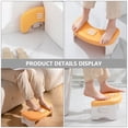 thumbnail image 3 of YSNOOWE Repose-Pieds de Toilette avec Double Antidérapant PP Grande Capacité de Charge 1 Paquet, 3 of 5