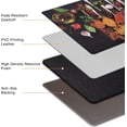 thumbnail image 5 of Spice Kitchen Rugs Sets of 2, Anti-Fatigue Black Kitchen Mats for Floor Non-Slip Spicy Art Waterproof Kitchen Mat Washable for Kitchen Laundry 17.3x29.5+17.3x47.2 Inch, 5 of 6