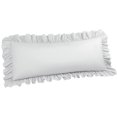 thumbnail image 1 of Funda de Almohada de Microfibra de Volantes con Cierre de Sobre Suave Funda Almohada, 1 of 6