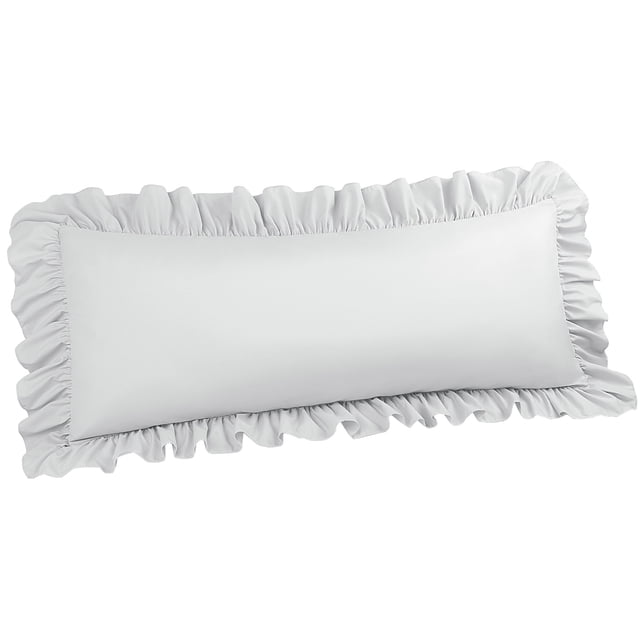 Funda de Almohada de Microfibra de Volantes con Cierre de Sobre Suave Funda Almohada