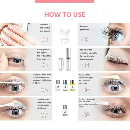 Lash Lift Kit Eyelash Perm Kit Cilia Extension Suitable For Salon For Professional Use Eyelash Lift Ki Walmart Canada