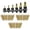 G, variant on CZSCPDAW Blind Rivet Nut Mandrel Set with 6 Thread Sizes and Brass Rivet Nuts for Repair and Installation