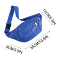 thumbnail image 3 of BVXEEP Crossbody Bag, Shoulder Bag, Men's Canvas Sports Waist Bag Casual Fashion Large Capacity Storage Waist Bag, 3 of 4