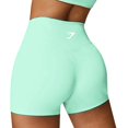 thumbnail image 3 of WILLBEST Pantalones Cortos de Yoga Casuales de Moda para Mujer, Cintura Alta, Moldeadores Corporales, Pantalones Deportivos Elásticos para Entrenamiento Físico Y Comodidad Activa. Chica, 3 of 8