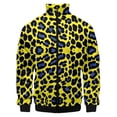 thumbnail image 2 of Sudadera con cremallera y estampado de leopardo, chaquetas estampadas en 3D para hombres y mujeres, ropa de moda Harajuku, abrigo, chaqueta, tops Y2K, 2 of 5