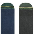 thumbnail image 3 of John Deere Men's Socks, Workwear Max Cushion High Ankle Socks, 6-Pack, 3 of 9