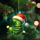 thumbnail image 2 of Adorno de Letra de Árbol de Navidad de Acrílico 2D | Impresión a doble cara | Colgante inicial de 26 alfabetos | Decoración navideña | Regalo para la familia | Decoración colgante versátil | 1 pieza, 2 of 4
