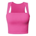 thumbnail image 4 of SHITINN Fitted Tops for Women with Bra Tops Packages for Women U Shaped Vest Female Widened Shoulder Strap Beauty Back Fitness Top Sling Yoga Clothes, 4 of 4