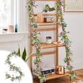 thumbnail image 3 of Fareti Wildflower Daisy Garland Flower Garland with Daisy Faux Floral Vine for Wedding Arch Front Door Porch Staircase Summer Spring Easter Decor, 3 of 7