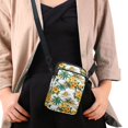 thumbnail image 4 of HELLHERO Tropical Palm Flowers Adjustable Shoulder Strap Crossbody Bag for Unisex, Daily Commute or Casual Outings, 4 of 7