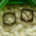 thumbnail image 3 of HOOUN 390 Pcs Bronze Plated Square Spacers 15X14MM S1980 DIY Jewelry Making, 3 of 5