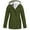 Army Green, variant on Winter Fall !Homenesgenics Womens Tops under $5 Women Plus Velvet Solid Jackets Outdoor Hooded Raincoat Windproof Purple S