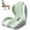 Green, variant on Ergonomic Back Support Seat Cushion,2-in-1 Seat Cushion and Backrest with L-Shaped Design,Ergonomic Memory Foam Seat Cushion for Long Sitting,Back & Tailbone Pain,Raised Cushion for Lumbar and Butt
