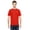 Bright Orange, variant on BA7100 Adult 6.1 oz., 100% Cotton Pocket T-Shirt