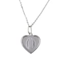 thumbnail image 1 of Medalla Virgen de Guadalupe Medalla Italiana Corazón Grabado Laser, 1 of 3
