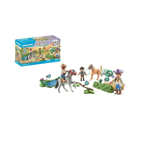 Set de Juego Playmobil Torneo de ponis 46 Piezas