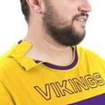 thumbnail image 3 of Men's G-III Sports by Carl Banks Purple/Gold Minnesota Vikings Adaptive Outlast Long Sleeve T-Shirt, 3 of 3