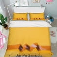 thumbnail image 1 of 3D Camera Roll Yellow Quilt Cover Set Bedding Set Pillowcases 84, 1 of 2