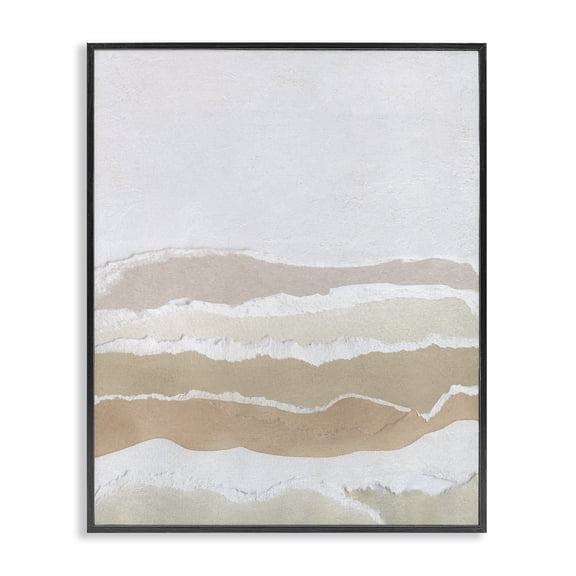 Stupell Industries Bohemian Desert Dunes Abstraction Black Framed Giclee Art, 11 x 14, by Carol Robinson