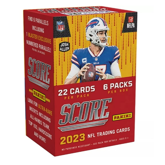 2023 Panini Score NFL Football Trading Cards Blaster Box