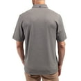 thumbnail image 2 of Men's Cutter & Buck Black Louisville Cardinals Forge Eco Double Stripe Stretch Recycled Polo, 2 of 2