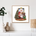 thumbnail image 5 of Diamond Painting Kit for Adult Beginners, Father Christmas 5D DIY Special Diamond Crystal Crafts for Home Wall Decoration, Christmas Halloween Gift Preferred, 5 of 7