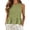 Green, variant on Womens Linen Tank Tops Casual Sleeveless Tank Summer Beach Cute Sleeveless Shirts Ruffled Top Size S