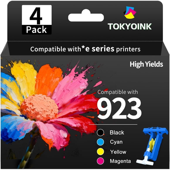 Cartuchos de tinta TOKYOINK 923 Combo Pack 4 paquetes para HP923