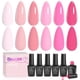 thumbnail image 1 of Set de esmaltes en gel Beetles Pink Melody, 6 colores, 7,5 ml, UV/LED, 1 of 6