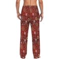 thumbnail image 2 of Top-kevin Mens Pajama Pants Christnas Winter Themed Lounge Pants Super Soft Pajama Bottoms with Pockets, 2 of 13